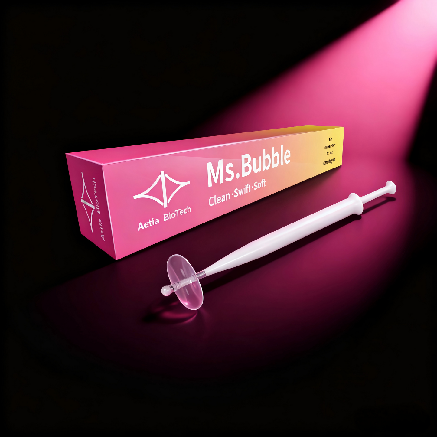 Ms.Bubble Intimate Care Cleaning Kit for Women - Daily Hygiene, Antimicrobial Protection & Pre/Post-Intimacy Cleanse